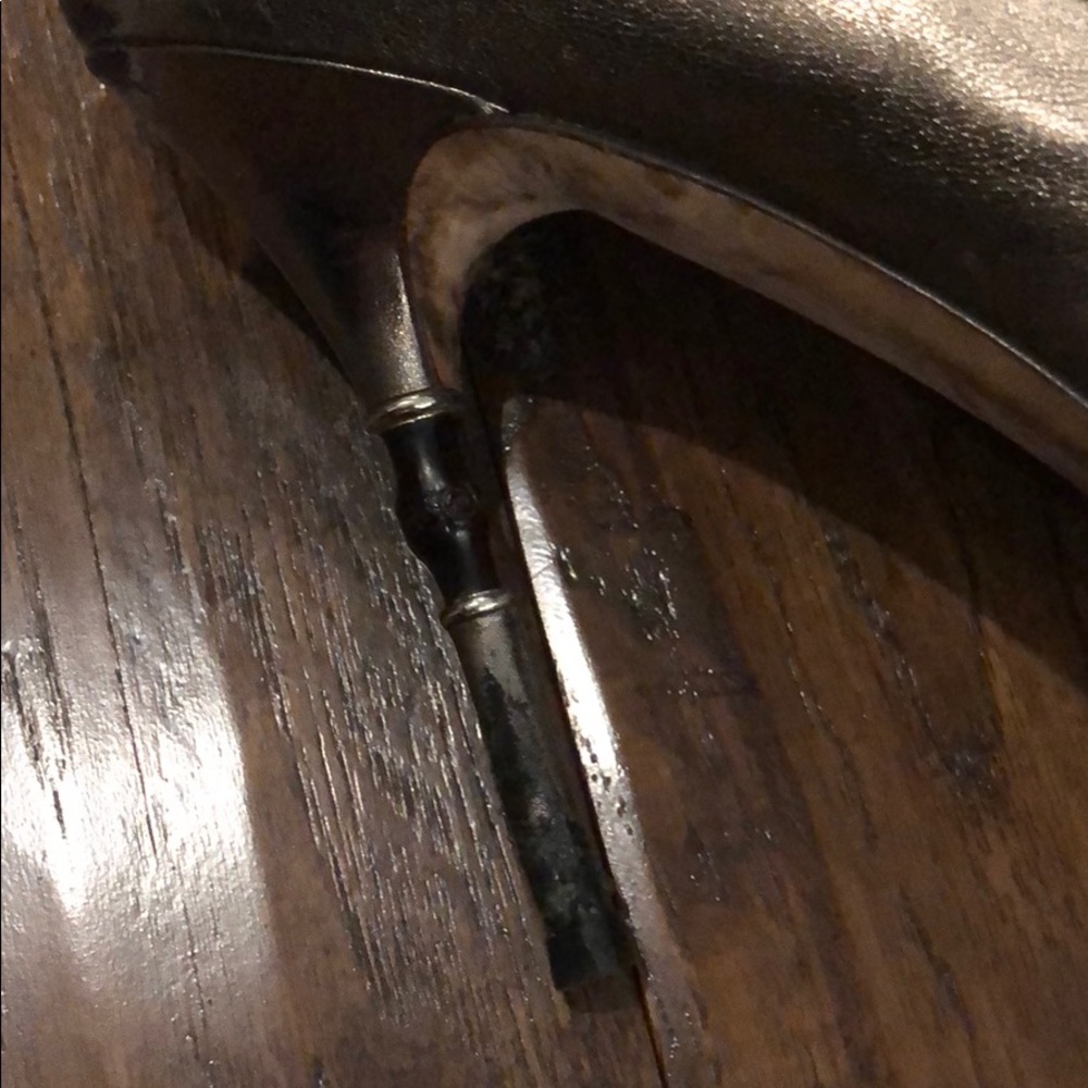 Gucci Bamboo Heels -AUTHENTIC - Picture 4 of 9